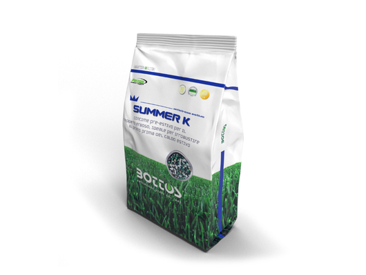 Fertilizzante Summer K 2Kg o 10Kg Bottos antistress per prato estivo - 10 Kg