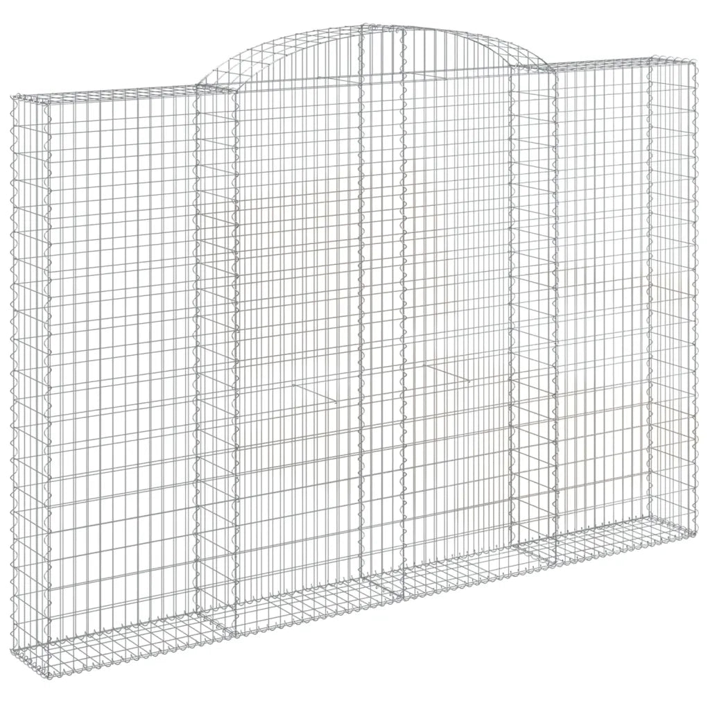 Cesto Gabbione ad Arco 300x30x200/220 cm Ferro Zincato 153510