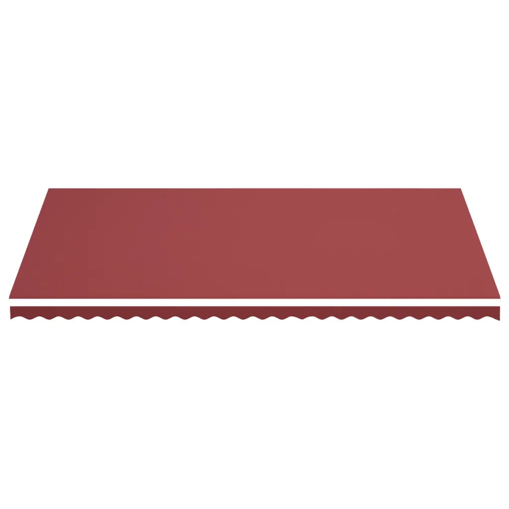 Tessuto di Ricambio per Tenda da Sole-Ricambio telo per tenda da sole Rosso Borgogna 6x3,5 m