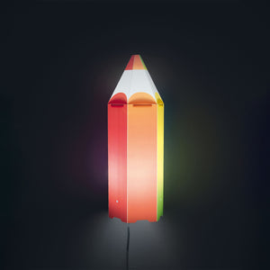 Applique Moderna Pin Pen Polilux ® Grafica Arcobaleno 1 Luce E27