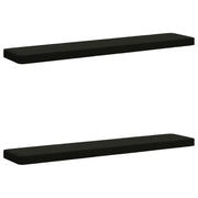 Cuscini per Panchina a 2 Pezzi VUGHT 2 pcs 100% Poliestere Nero 950793