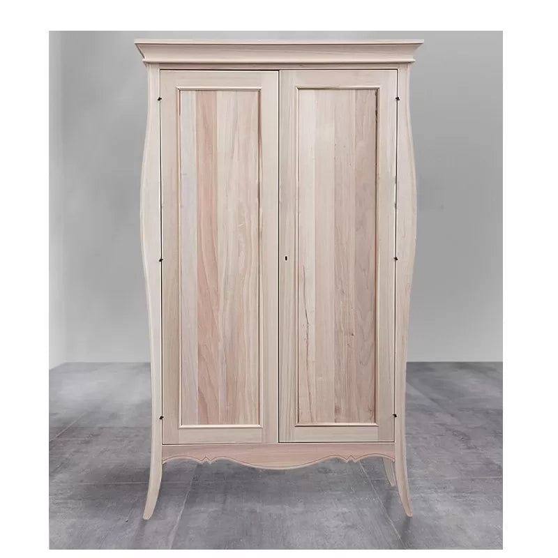 Armadio 2 ante classico legno finitura noce bassano 127x64x212 (487) - Mobili 2G