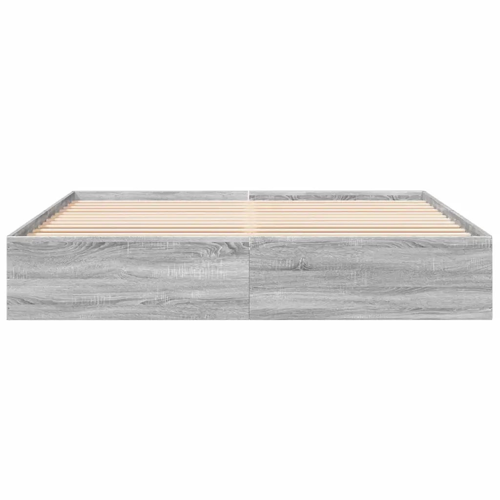 Giroletto Grigio Sonoma 200x200 cm in Legno Multistrato 3280991