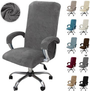 Seduta Ergonomica con Braccioli in Pelle Stretch - Sedile Rotante - Sedia per Computer - Lusso - Aumenta la Durata di Utilizzo - Sedia con Braccioli