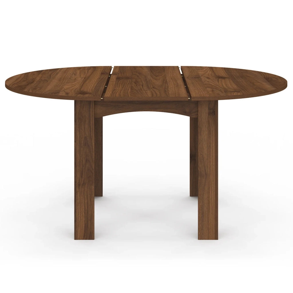 IDMarket - DONA tavolo da pranzo rotondo allungabile 4-8 persone noce 110-150 cm