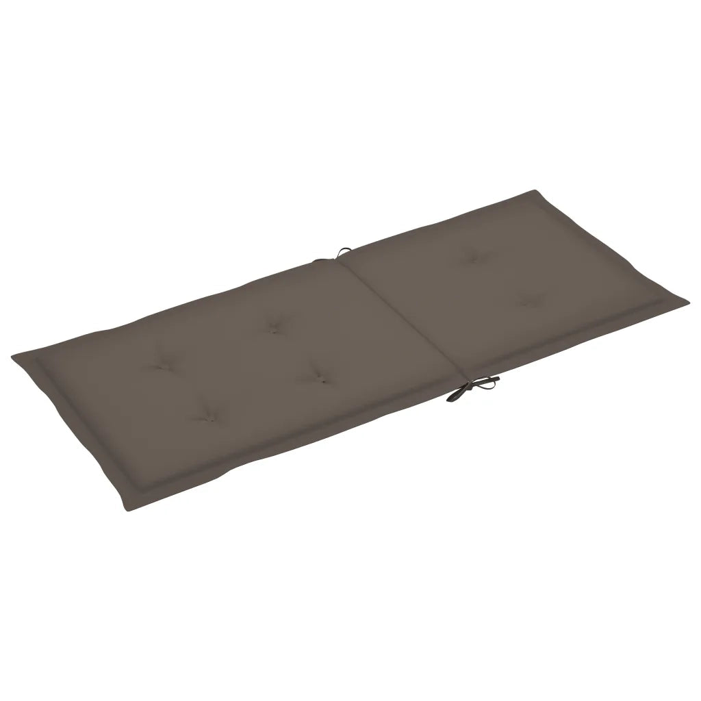Sedie Giardino Reclinabili 8pz Cuscini Massello Acacia Grigio cod mxl 8512