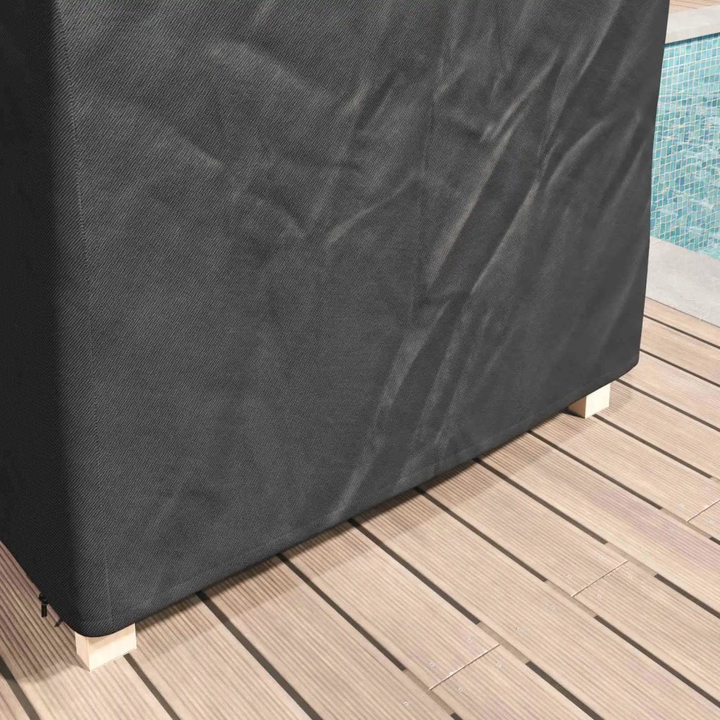 Copertura per Lettini Nero 205 x 100 x 70 cm Tessuto 4105900