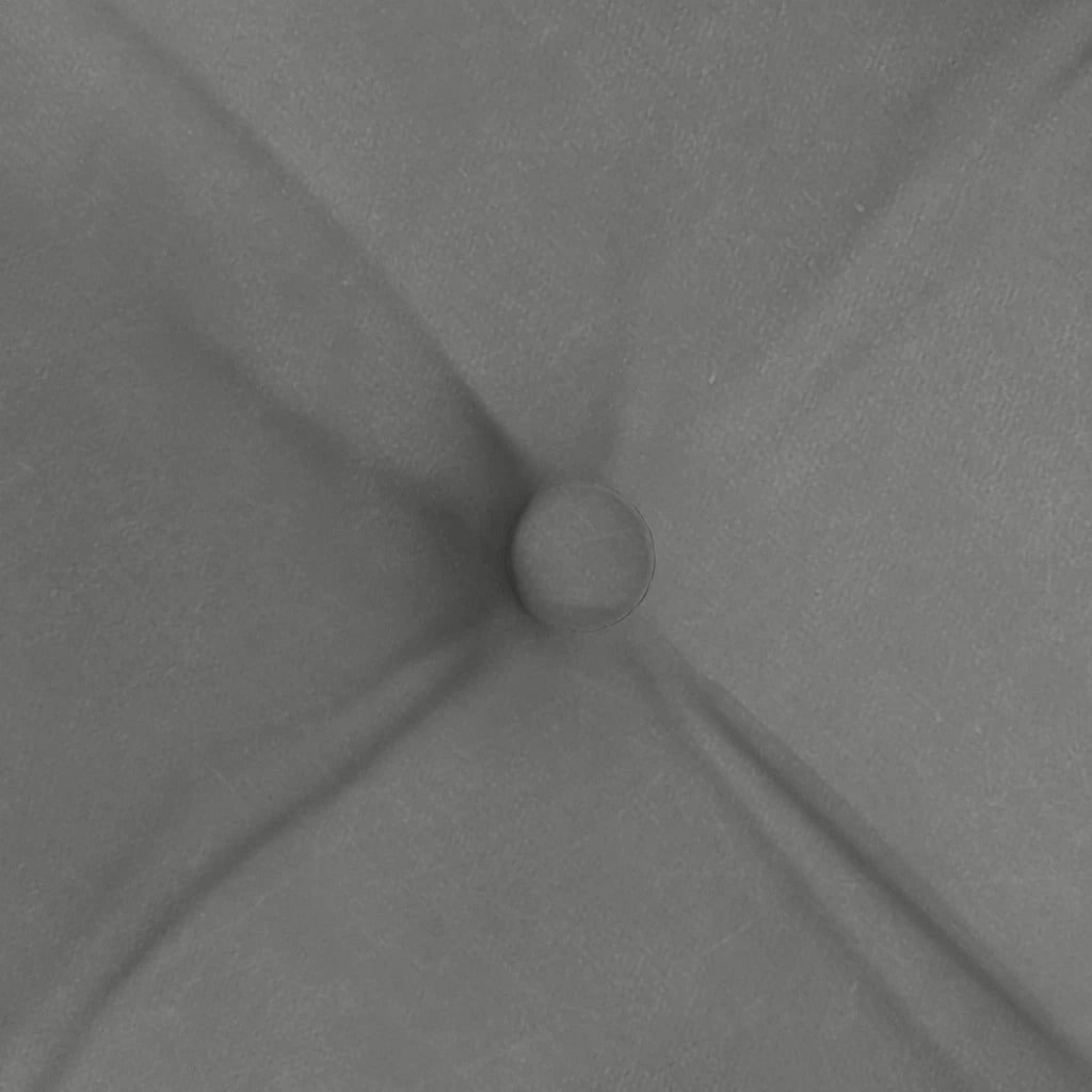 Cuscini per Seduta 4 pz | Cuscini per sedie Grigio scuro 40 x 40 x 6 cm Microfibra