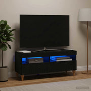Mobile TV LED Nero Legno ingegnerizzato 896326