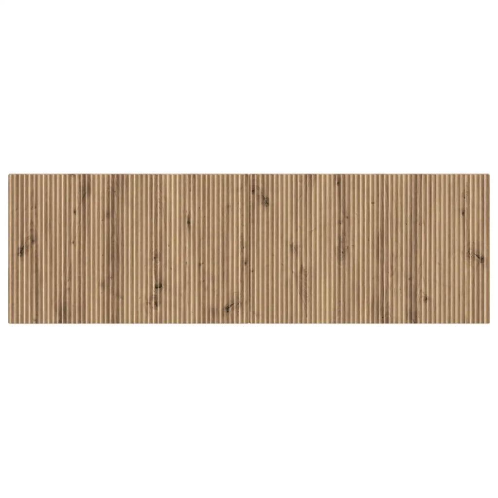 Testiera da Muro ARNHEM Rovere Artigianale Legno ingegnerizzato 896734