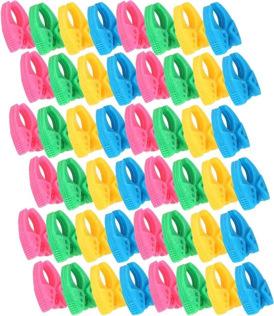 Supporto per bobina a clip per filo - 48 pezzi - Contenitore per bobine per macchina da cucire - Clip per bobina per cucire
