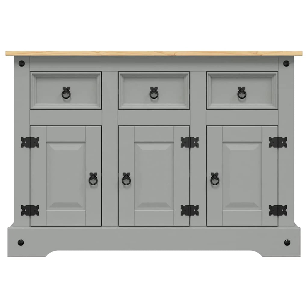Corona 112 x 43 x 78 cm in legno massello di pino grigio 02_0031747