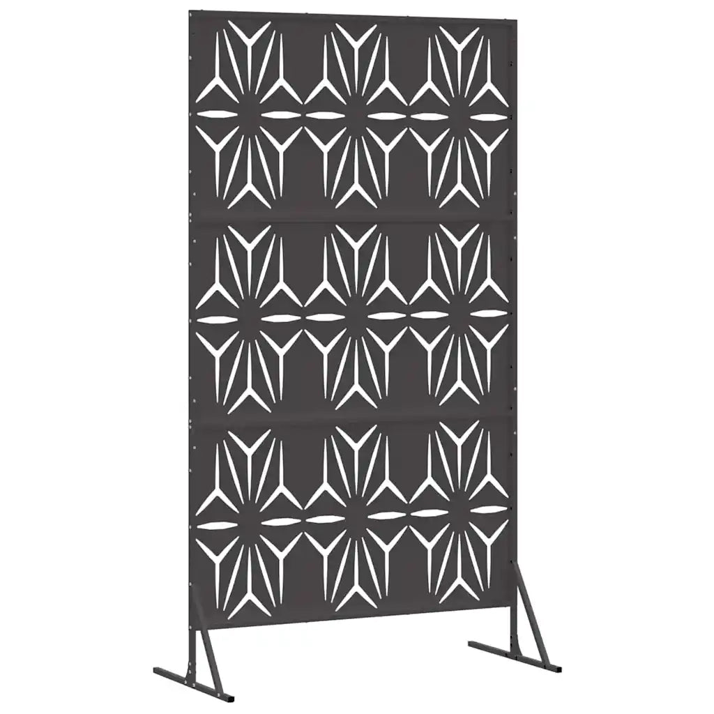 Schermo per Privacy Nero 100 x 50 x 180 cm Acciaio CFW6687561