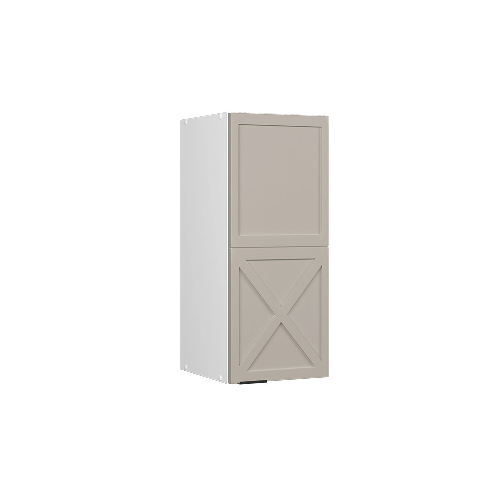Pensile da cucina Fame-Line GrigioBeige/Bianco 30 cm Vicco
