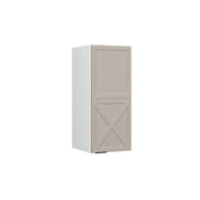 Pensile da cucina Fame-Line GrigioBeige/Bianco 30 cm Vicco