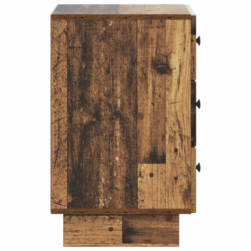Armadio da Notte con cassetto Legno antico 43 x 41 x 66,5 cm