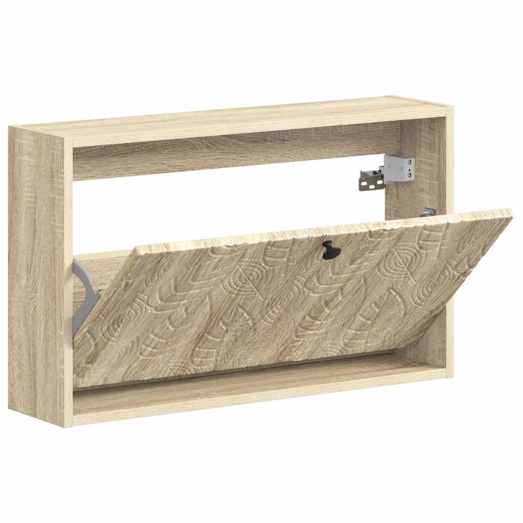 Mobiletto per Scarpe da Muro DELFT 71 x 17 x 43 cm 897067