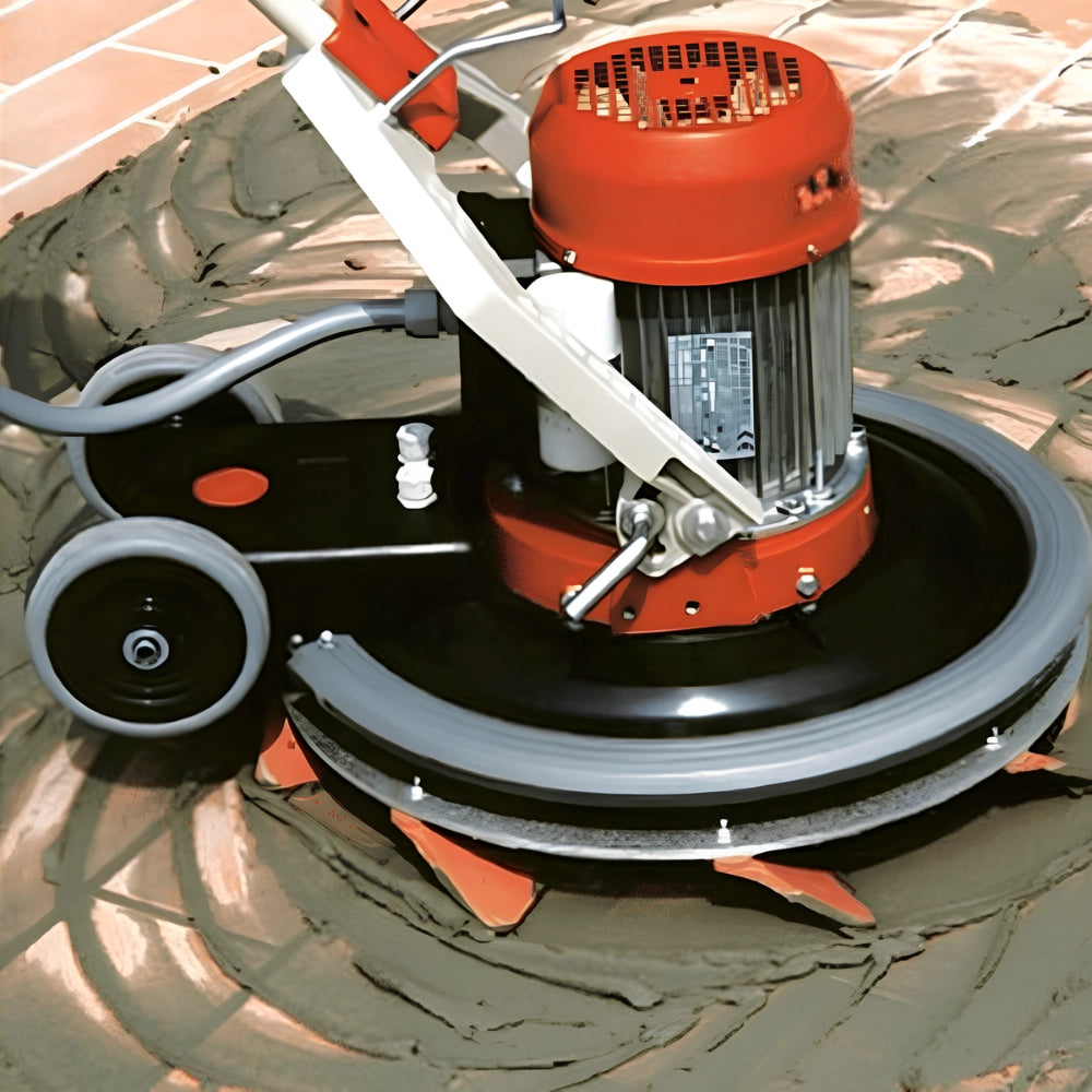Spatolatrice sigillatura pavimenti posati giunti larghi 500mm