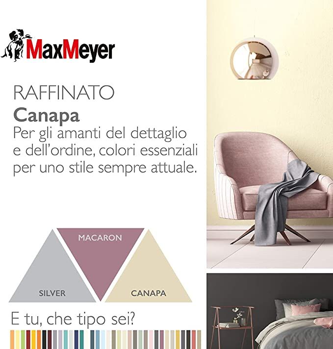 Pittura murale home color canapa 2,5 lt