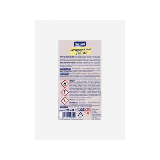 Antitarme forte spray iris 250 ml