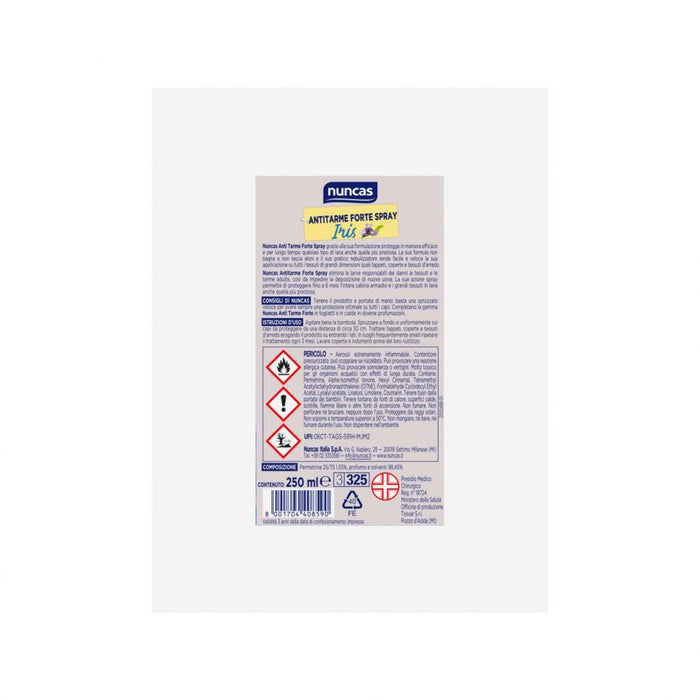 Antitarme forte spray iris 250 ml