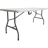 TAVOLO PIEGHEVOLE RETTANGOLARE HORECA BIANCO183X76X74H CM