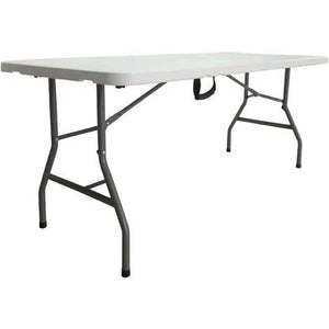 TAVOLO PIEGHEVOLE RETTANGOLARE HORECA BIANCO183X76X74H CM