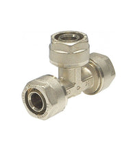 Raccordo a tee diam.20x20x20 per multistrato