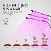 Luce per Piante / Luce per Crescita delle Piante / [Classe di Efficienza A+++ ] - MANTENIMENTO DELLA SALUTE DELLE PIANTE / Luce LED Energetica per Interni