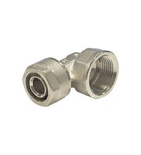 Raccordo a gomito femmina diam.3/4x26 per multistrato