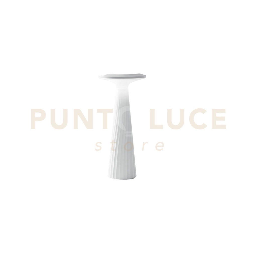 LAMPADA DA TAVOLO LED BRIO BIANCA LED 2,5W 200LM 3000K IP44 13X28,5CM RICARICABILE