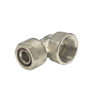 Raccordo a gomito femmina diam.1/2x16 per multistrato
