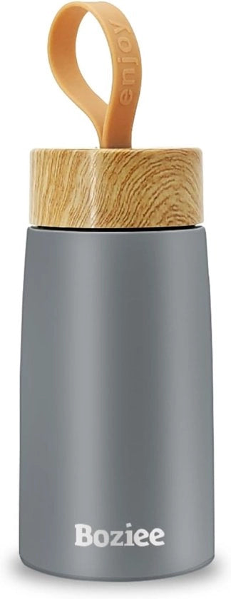 Termos da 250 ml - grigio scuro - acciaio inossidabile - BPA libero