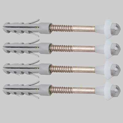 COPPIE BULL IN OTTONE X VASO/BIDET vite M 6X90 - tassello 10x60