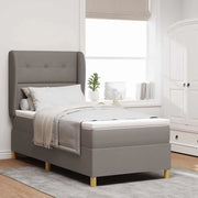 Letto a molle con materasso Talpa 200 x 90 cm Tessuto 3340736
