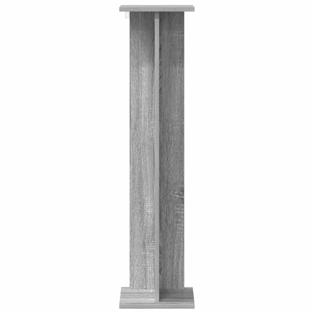 Supporto per piante | Sostegno per piante Sonoma grigia 25 x 25,5 x 100,5 cm