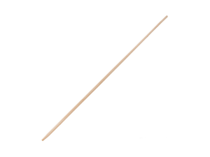 Manico a vite per scopa da giardino in plastica rettangolare