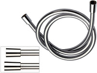 Flessibile per doccia retinato metallizzato in pvc atossico 120 cm