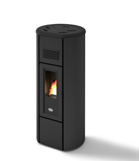 STUFA PELLET  6,3KW HEIDI NERA - EVA CALOR