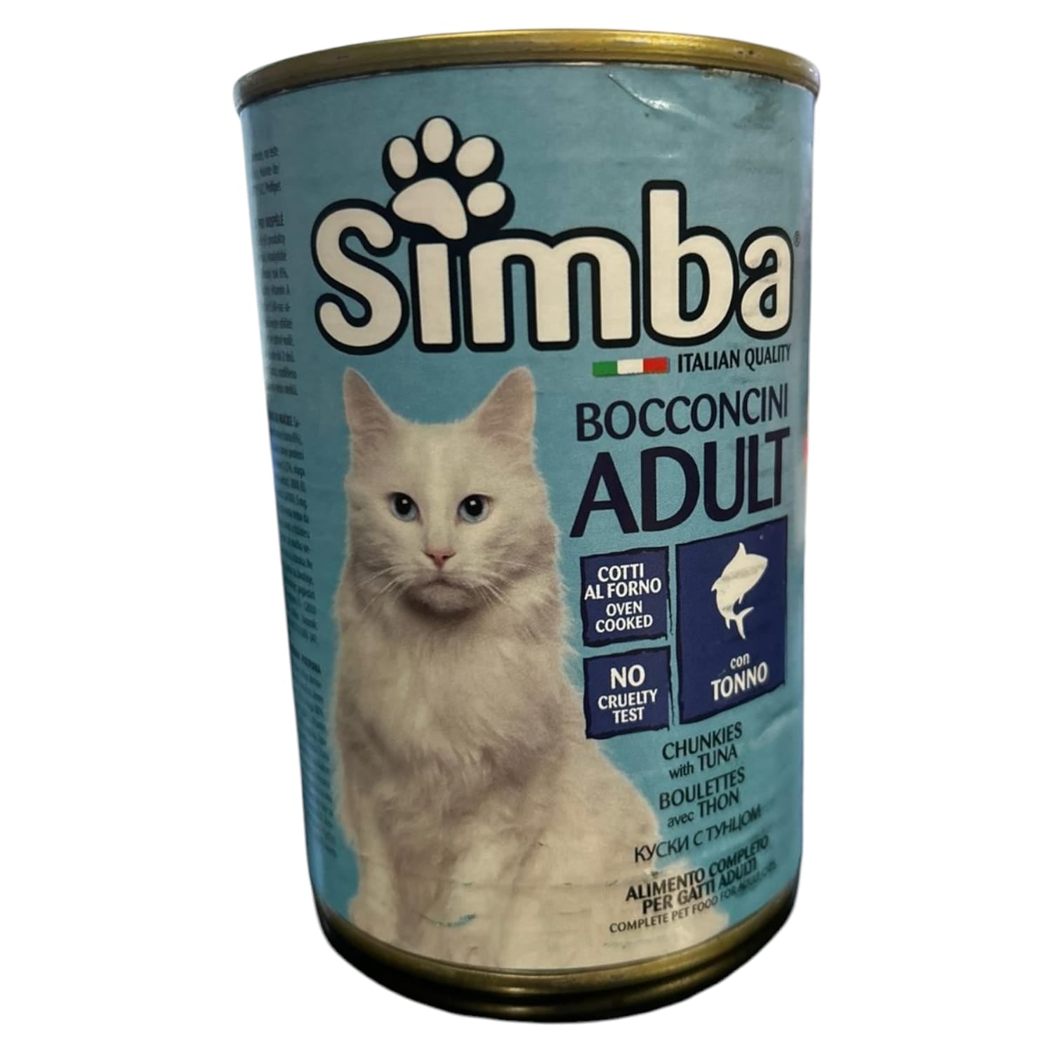 BOCCONCINI PER GATTI ADULTI CON TONNO   415G