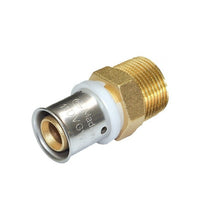 Raccordo diritto maschio diam.3/4x26 a pressare per multistrato