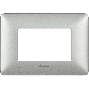 Placca Bticino Matix 3 moduli bianco calce AM4803TBC