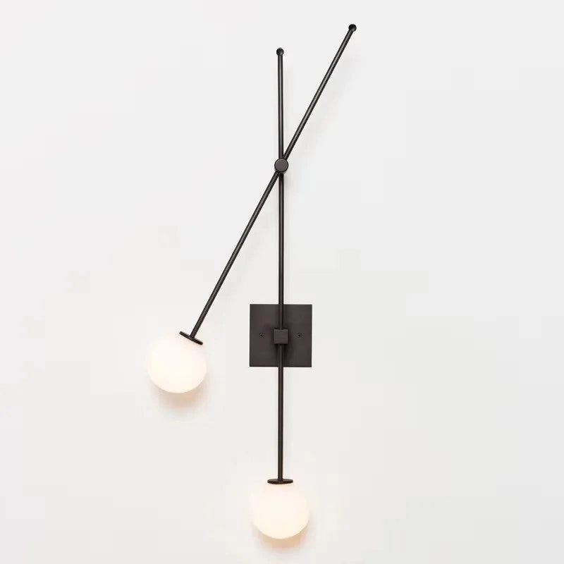 Lampada Da Parete APP1595-2W Black
