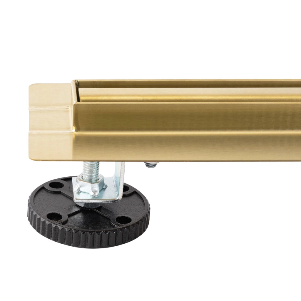 Scarico Lineare Rea Neox Slim Pro Brush Gold 90