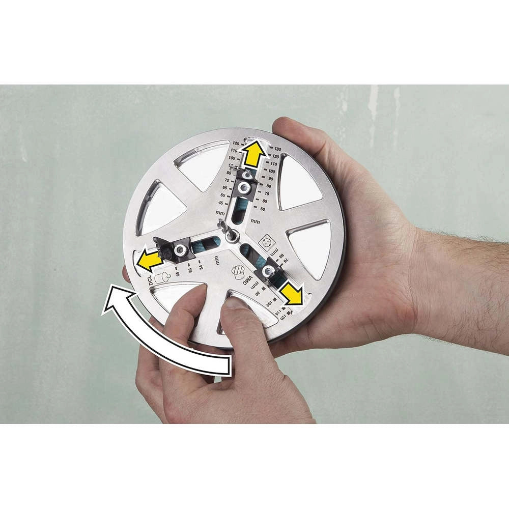 Lame di Ricambio per Seghe a Tazza Regolabili 3 pz Wolfcraft