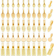 Set di 250 appigli per colla per creare gioielli in oro
