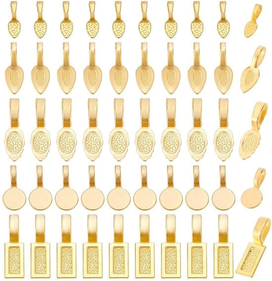 Set di 250 appigli per colla per creare gioielli in oro
