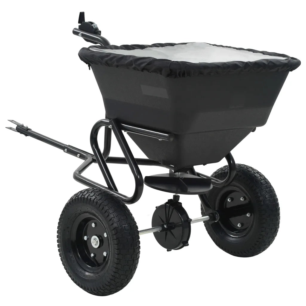 Spargisale Trainabile in PVC e Acciaio 125x74x79 cm 45 L cod mxl 76401