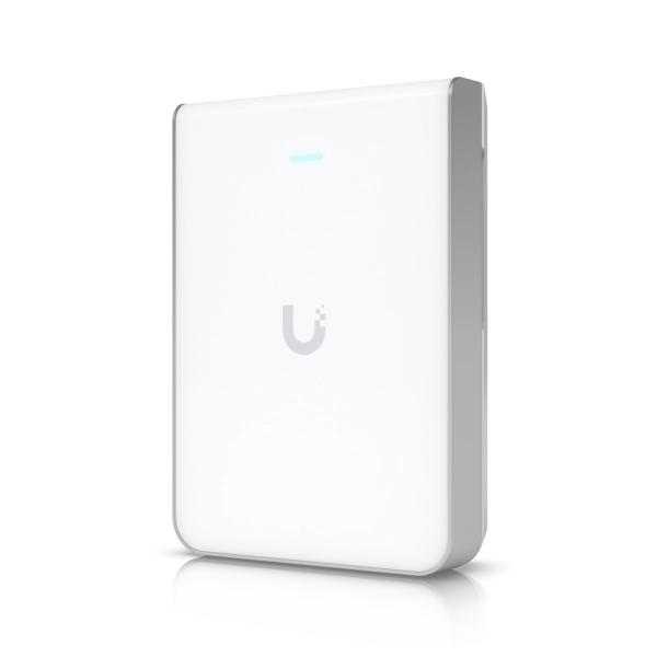 Access Point Ubiquiti U7-Pro-Wall - Wall-Plate Tri-Band Wi-Fi 7 - 1x 1/2.5Gbps porte RJ45 - 688 Mbps 2.4GHz (2x2) + 4324 Mbps at 5GHz (2x2) + 5765 Mbps 6GHz (2x2)