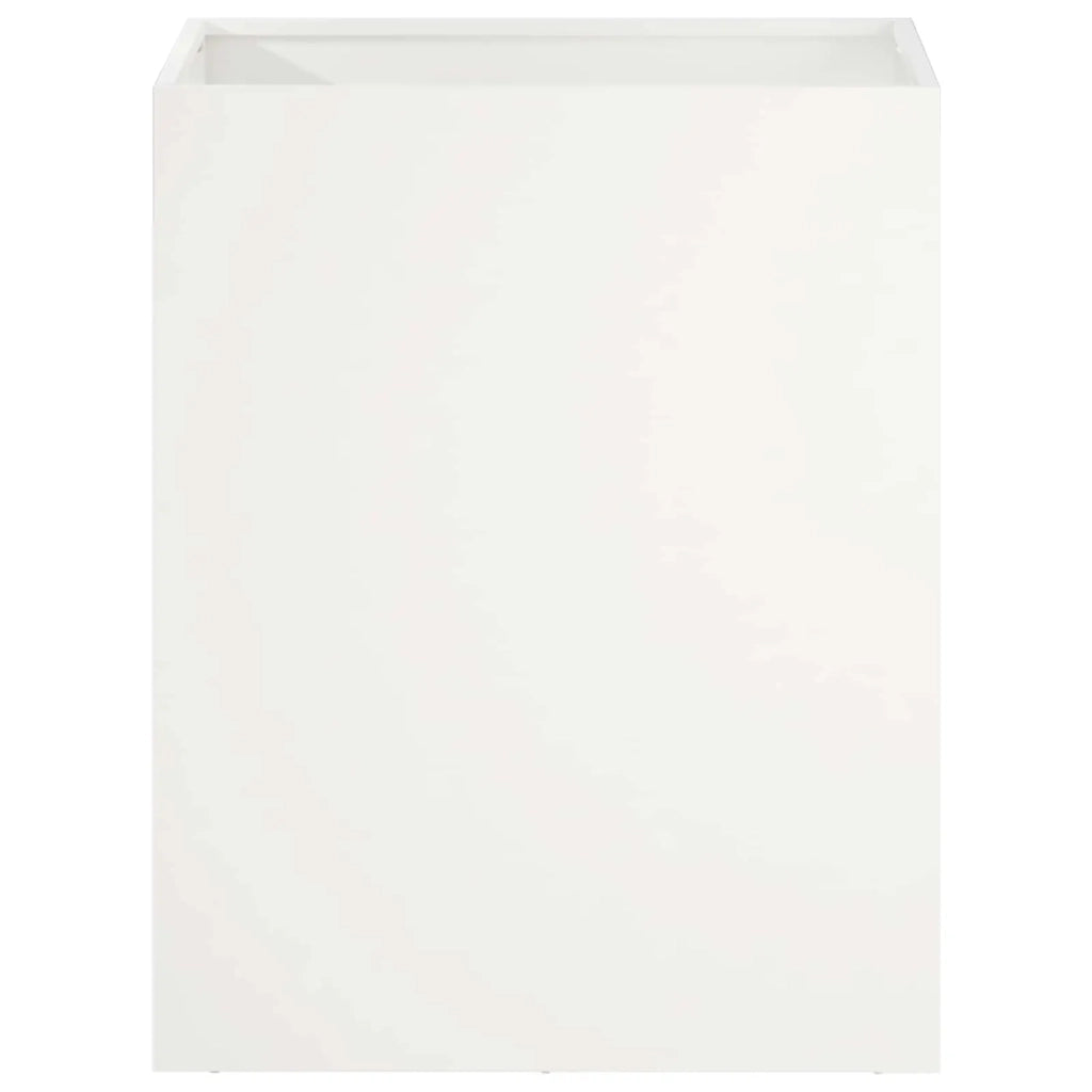 Vaso da giardino 2 pz Bianco 40 x 30 x 50 cm 8005487